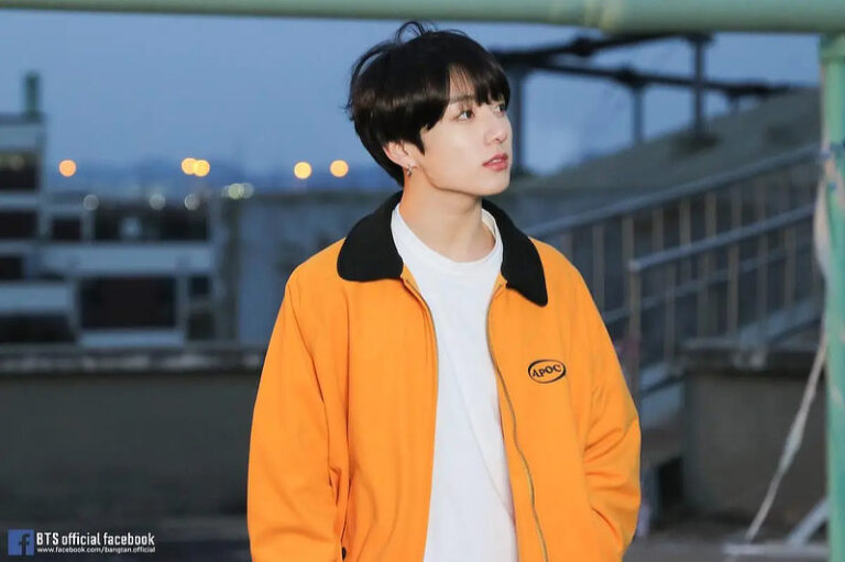 Jungkook of BTS in the "Euphoria" music video.
