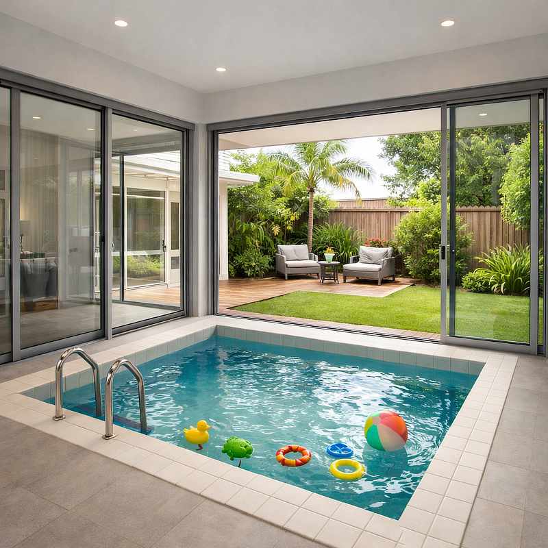 Simple Indoor Swimming Pool