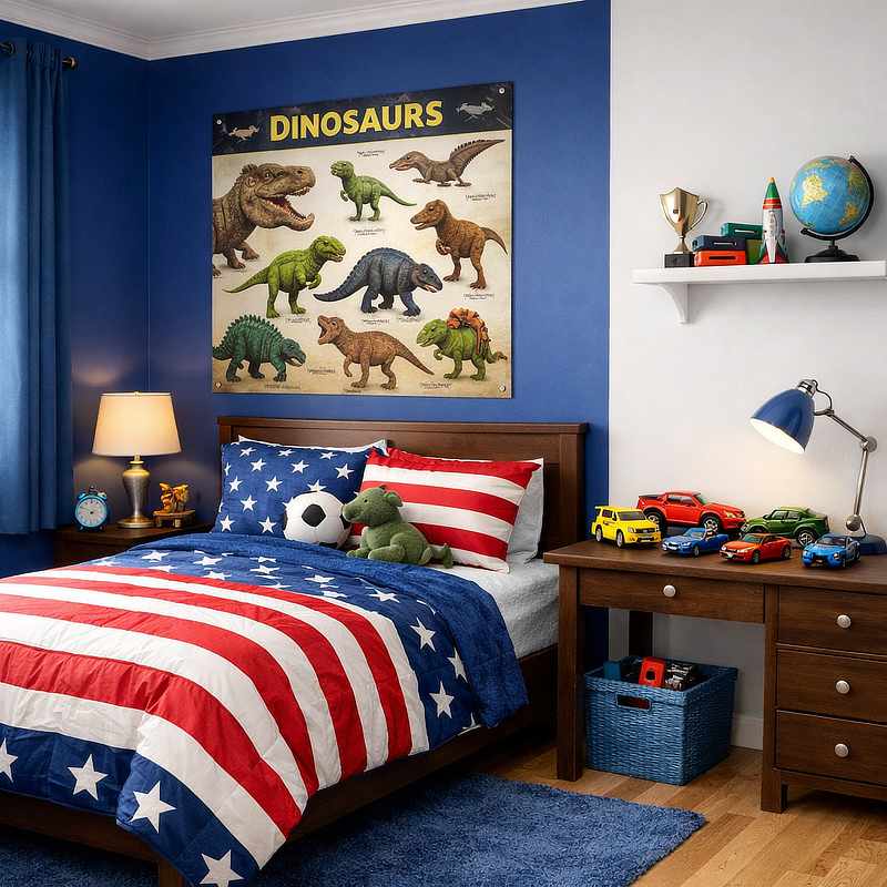 Boys’ bedroom - Blue